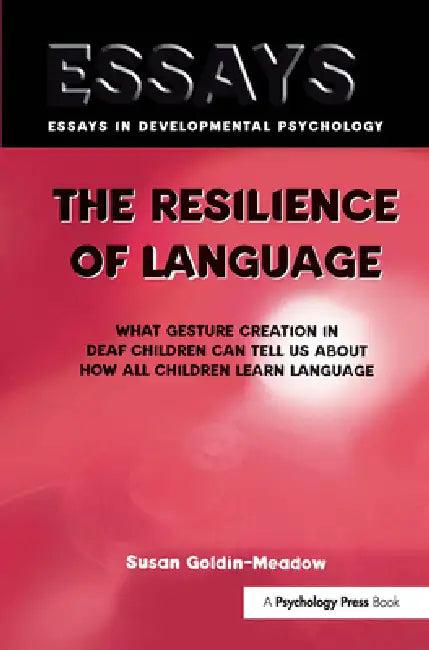 The Resilience of Language (English, Susan Goldin-Meadow)