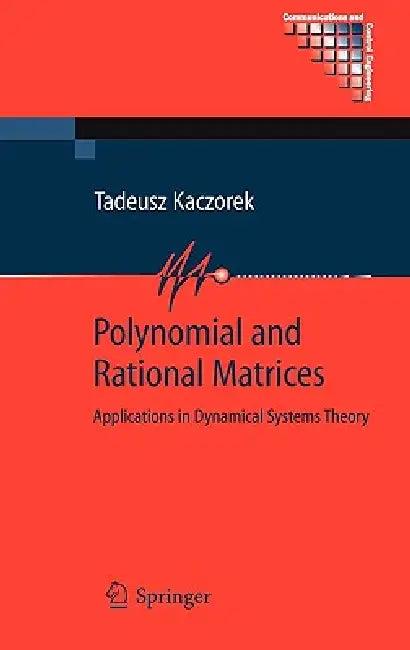 Polynomial and Rational Matrices (English, Tadeusz Kaczorek)
