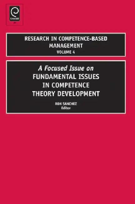 Research in Competence-Based Management (English, Ron Sanchez)