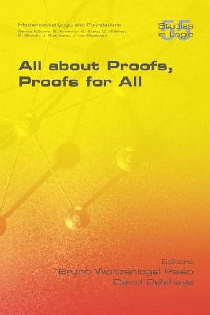 All about Proofs, Proofs for All (English, Bruno Woltzenlogel Paleo | David Delahaye)