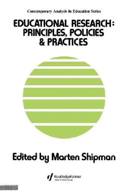 Educational Research (English, Marten Shipman)