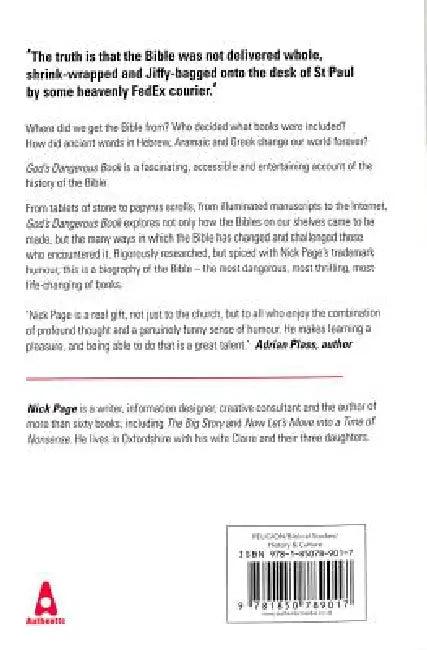 God's Dangerous Book (English, Nick Page)