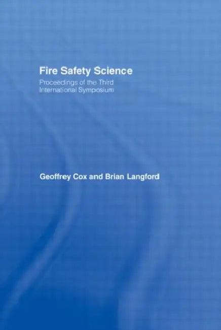 Fire Safety Science (English, G. Cox)