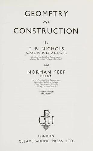 Geometry of Construction (English, T. B. Nichols | N. P. Keep)