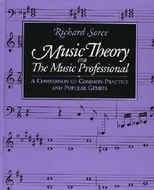 Music Theory for the Music Professional (English, Richard Sorce)