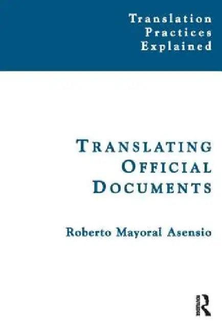 Translating Official Documents (English, Mayoral Asensio Roberto)
