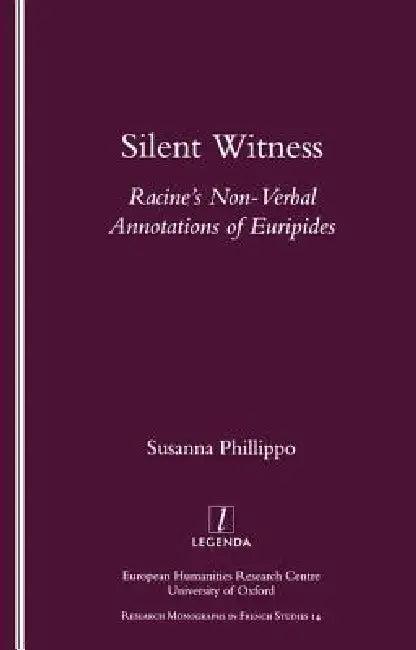 Silent Witness (English, Susanna Phillippo)