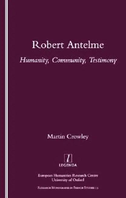 Robert Antelme (English, Martin Crowley)