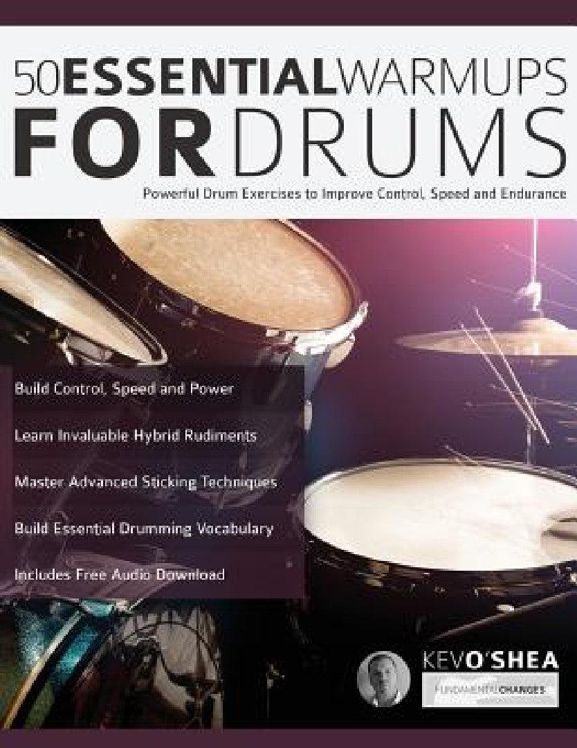 50 Essential Warm-ups for Drums (English, Kev O'Shea | Joseph Alexander | Tim Pettingale)