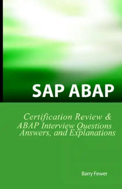 SAP ABAP Certification Review (English, Barry Fewer)
