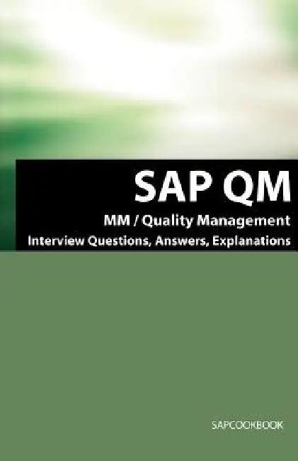 SAP QM Interview Questions, Answers, Explanations (English, Terry Sanchez)