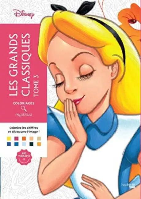 Coloriages Mysteres Disney - Les Grands Classiques Tome 3 (English)