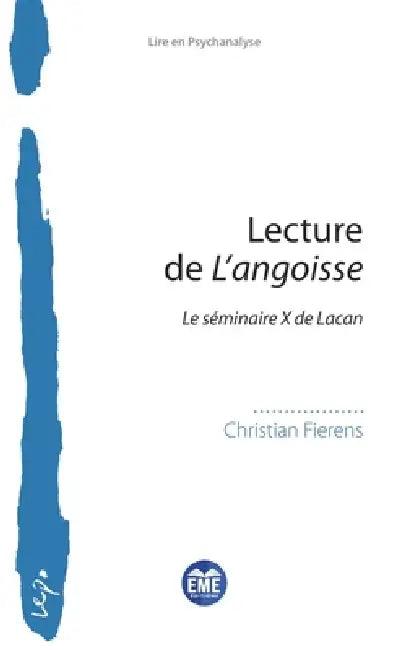 Lecture de L'angoisse (English, Christian Fierens)