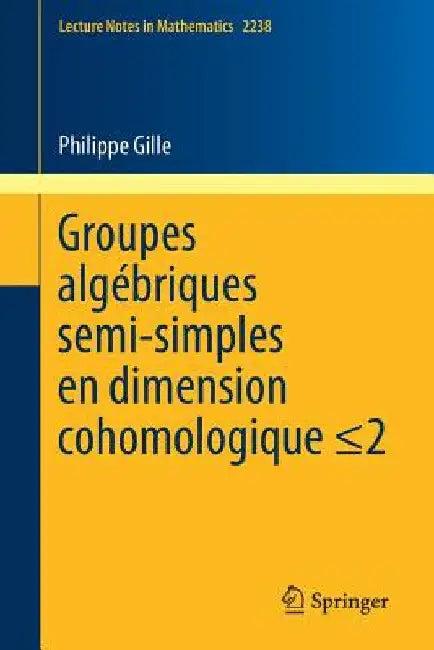 Groupes Algébriques Semi-Simples En Dimension Cohomologique (English, Philippe Gille)