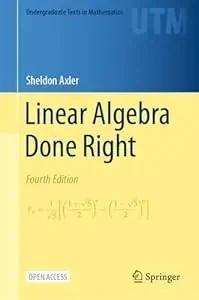 Linear Algebra Done Right (English, Sheldon Axler)