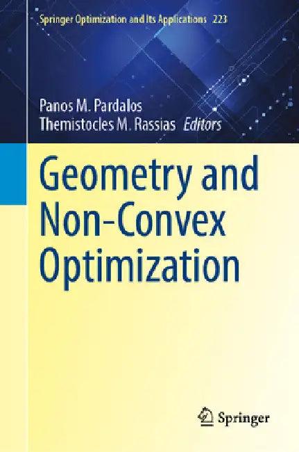 Geometry and Non-Convex Optimization (English, Panos M. Pardalos | Themistocles M. Rassias)
