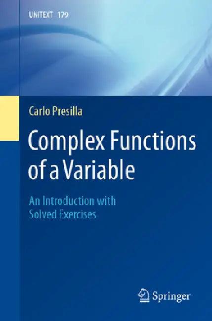 Complex Functions of a Variable (English, Carlo Presilla)