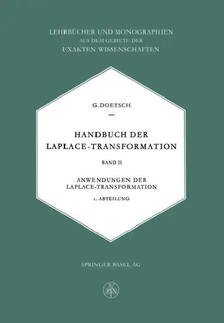 Handbuch Der Laplace-Transformation (English, Gustav Doetsch)