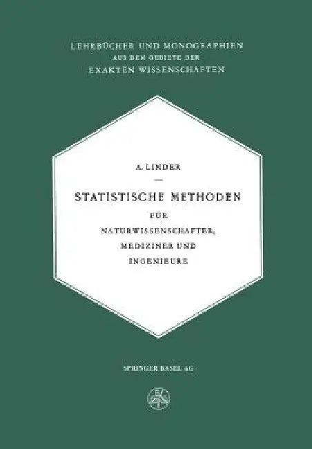 Statistische Methoden (English, Arthur Linder)