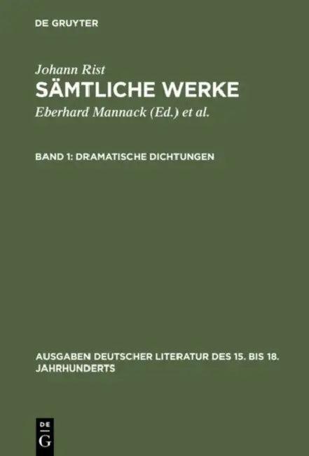 Dramatische Dichtungen (English, Eberhard Mannack | Helga Mannack)