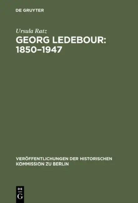 Georg Ledebour (English, Ursula Ratz | Paul Kluke)