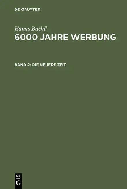 Die neuere Zeit (English, Hanns Buchli)