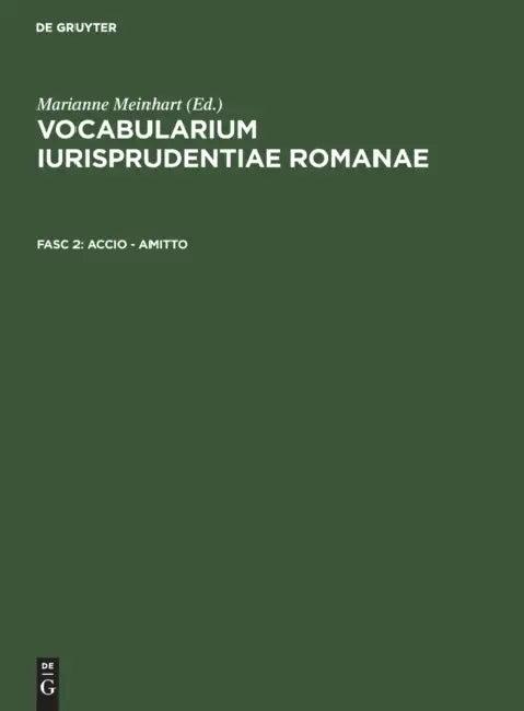 Accio - Amitto (English, Marianne Meinhart)