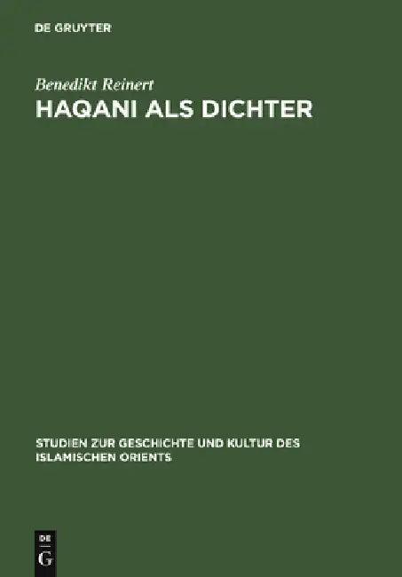 Haqani als Dichter (English, Benedikt Reinert)