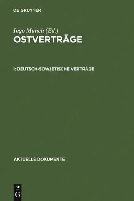 Deutsch-Sowjetische Verträge (English, Ingo Münch)