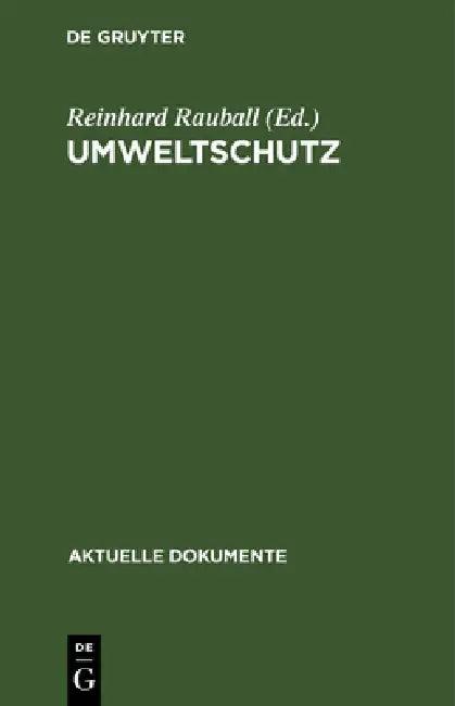Umweltschutz (English, Reinhard Rauball)