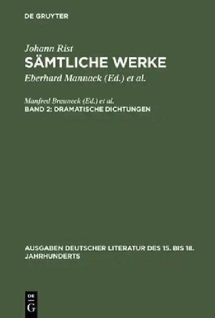 Dramatische Dichtungen (English, Eberhard Mannack | Helga Mannack | Klaus Reichelt)