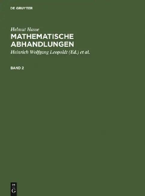 Helmut Hasse (English, Heinrich Wolfgang Leopoldt | Peter Roquette | Helmut Hasse)