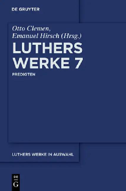 Predigten (English, Emanuel Hirsch)