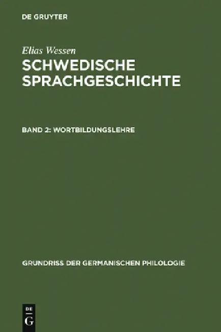 Wortbildungslehre (English, Suzanne Öhmann | Elias Wessen)