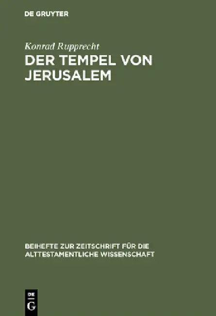 Der Tempel von Jerusalem (English, Konrad Rupprecht)