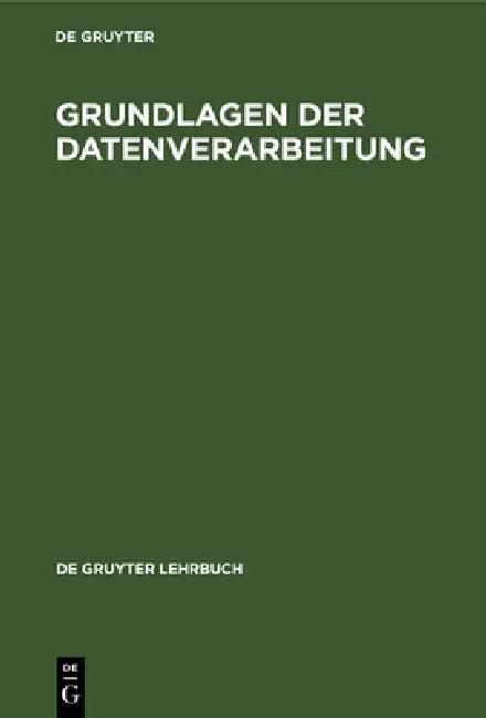 Grundlagen der Datenverarbeitung (English, No Contributor)