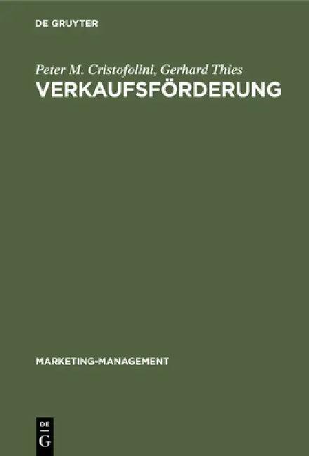 Verkaufsförderung (English, Peter M. Cristofolini | Gerhard Thies)