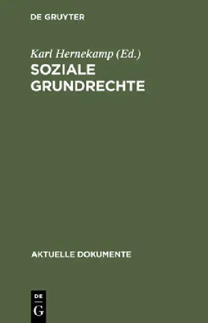 Soziale Grundrechte (English, Karl Hernekamp | Karl Hernekamp)