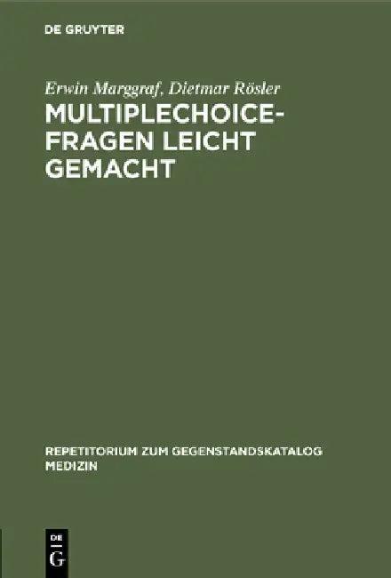 Multiplechoice-Fragen leicht gemacht (English, Erwin Marggraf | Dietmar Rösler)
