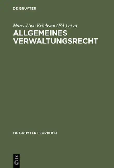Allgemeines Verwaltungsrecht (English, Peter Badura | Hans-Uwe Erichsen | Wolfgang Martens)
