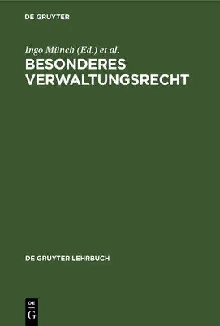 Besonderes Verwaltungsrecht (English, Ingo Münch | Peter Badura)
