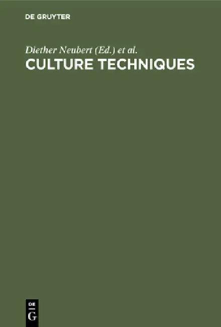 Culture Techniques (English, Diether Neubert | Hans J. Merker | J. Klein-Friedrich)