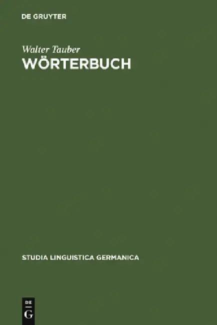 Wörterbuch (English, Walter Tauber)