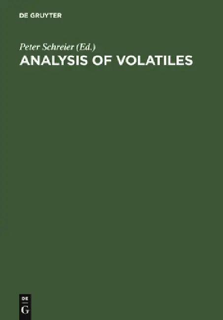 Analysis of Volatiles (English, Peter Schreier)