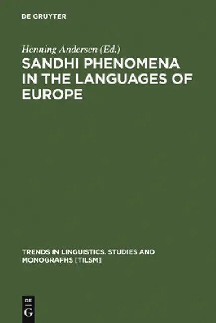 Sandhi Phenomena in the Languages of Europe (English, Henning Andersen)