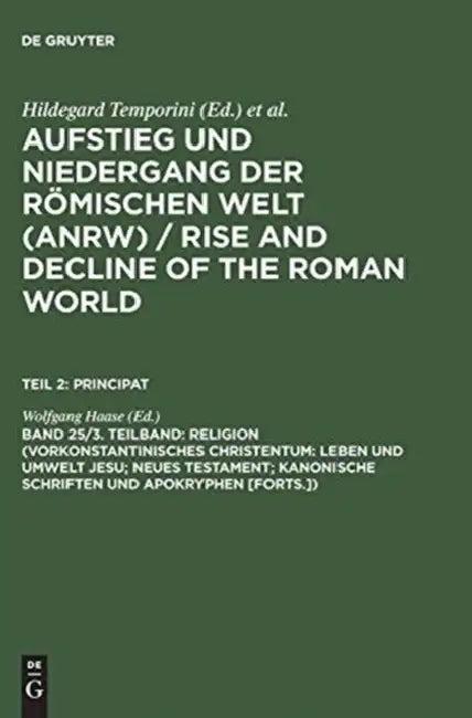 Religion (Vorkonstantinisches Christentum (English, Wolfgang Haase)
