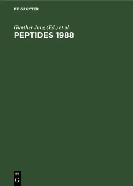Peptides 1988 (English, Günther Jung | Ernst Bayer)