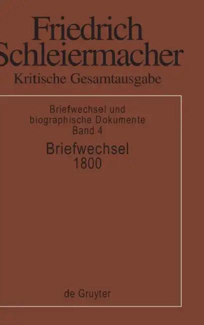 Briefwechsel 1800 (English, Andreas Arndt | Wolfgang Virmond)