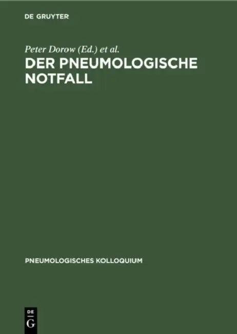 Der Pneumologische Notfall (English, Peter Dorow | Karla Ibe)