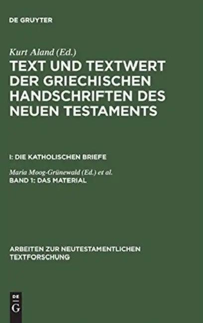 Das Material (English, Kurt Aland)